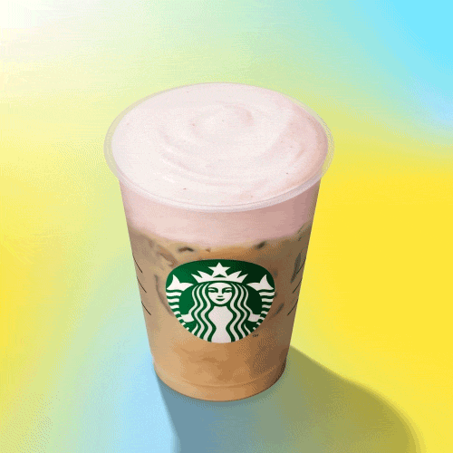iced white mocha strawberry