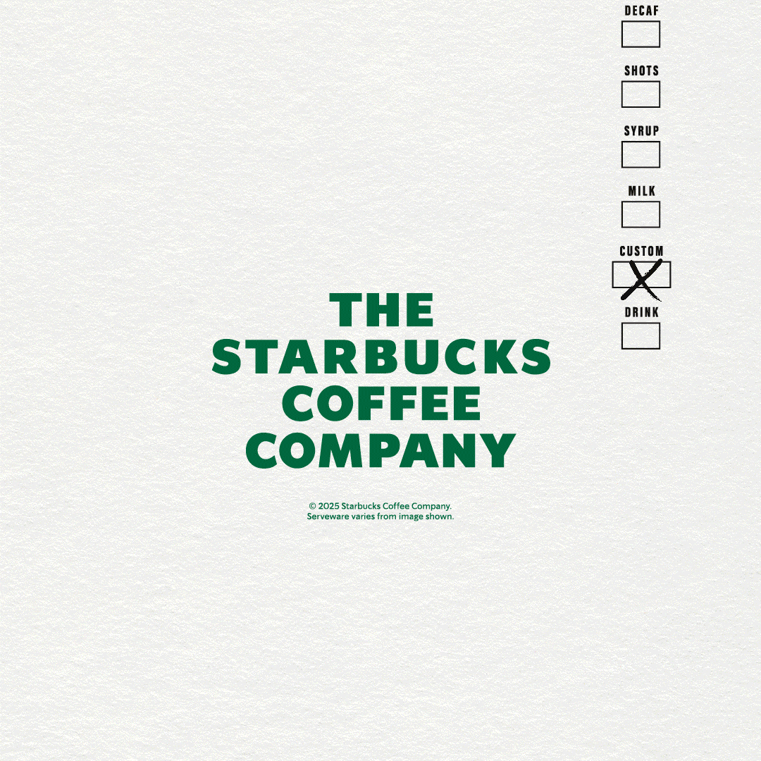 Dein Starbucks ist bereit