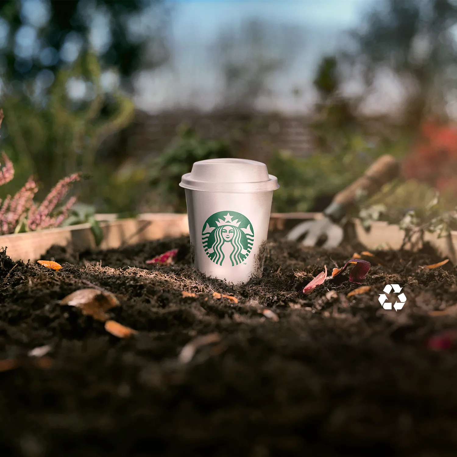 Dein Becher ist jetzt kompostierbar