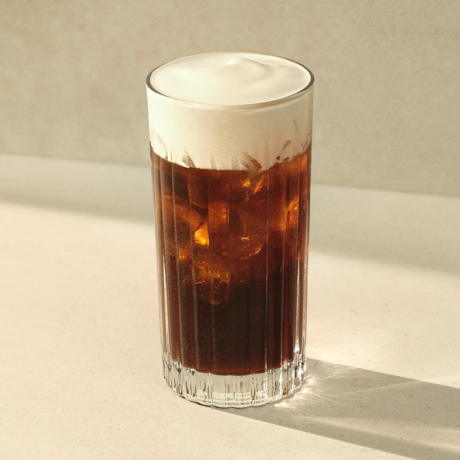 Iced Caramel Protein Americano