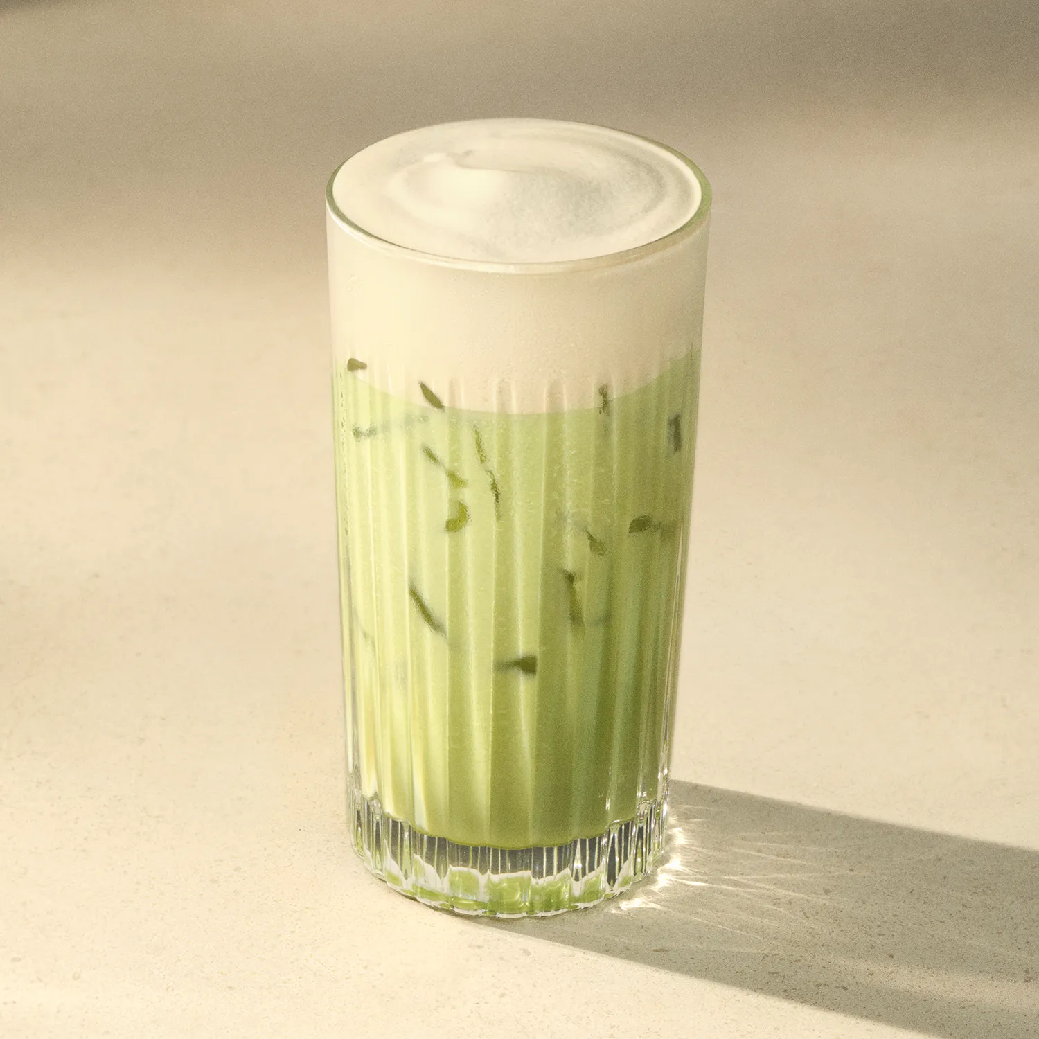 Iced Vanilla Protein Matcha Latte